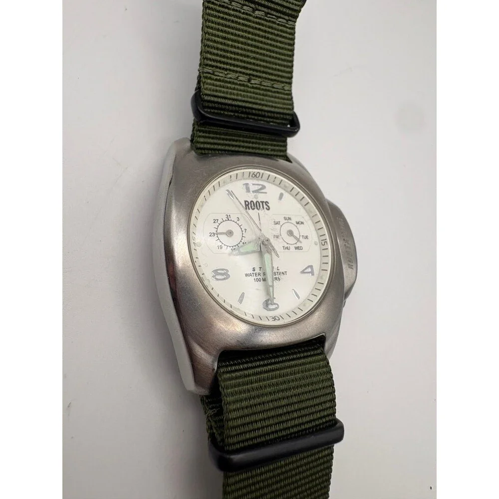Vintage Roots Protocol R458 Men's Watch White Dial 100M | Crown Guard